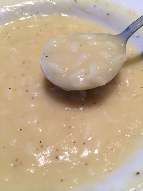 Lemon Rice Soup